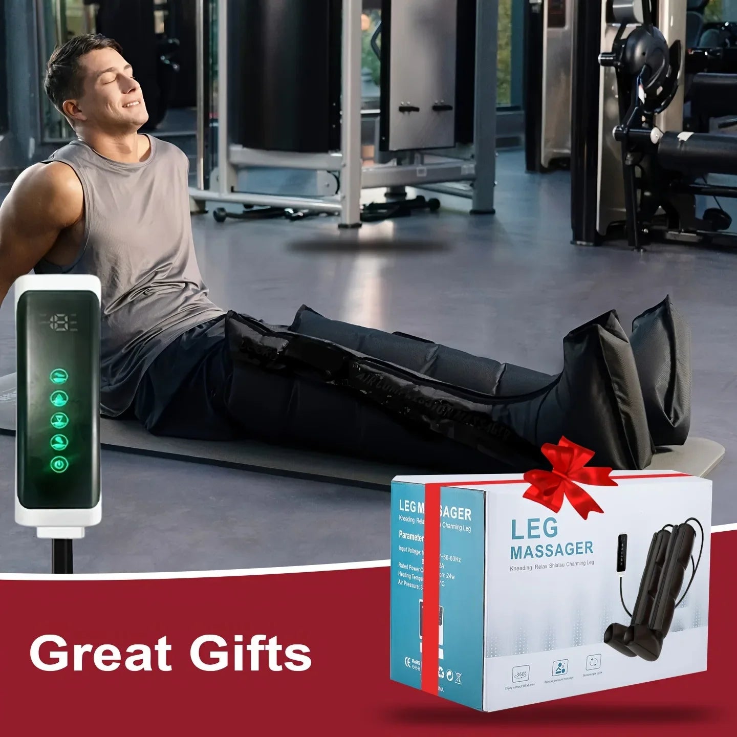 Onda Recovery Boots – Full-Leg Air Compression Leg Massager