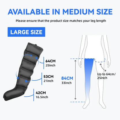 Onda Recovery Boots – Full-Leg Air Compression Leg Massager